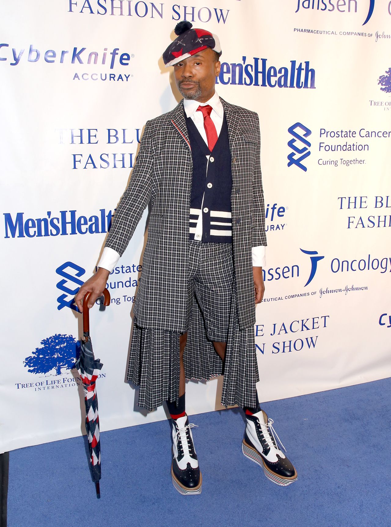 Stars at the Third Annual Blue Jacket Fashion Show