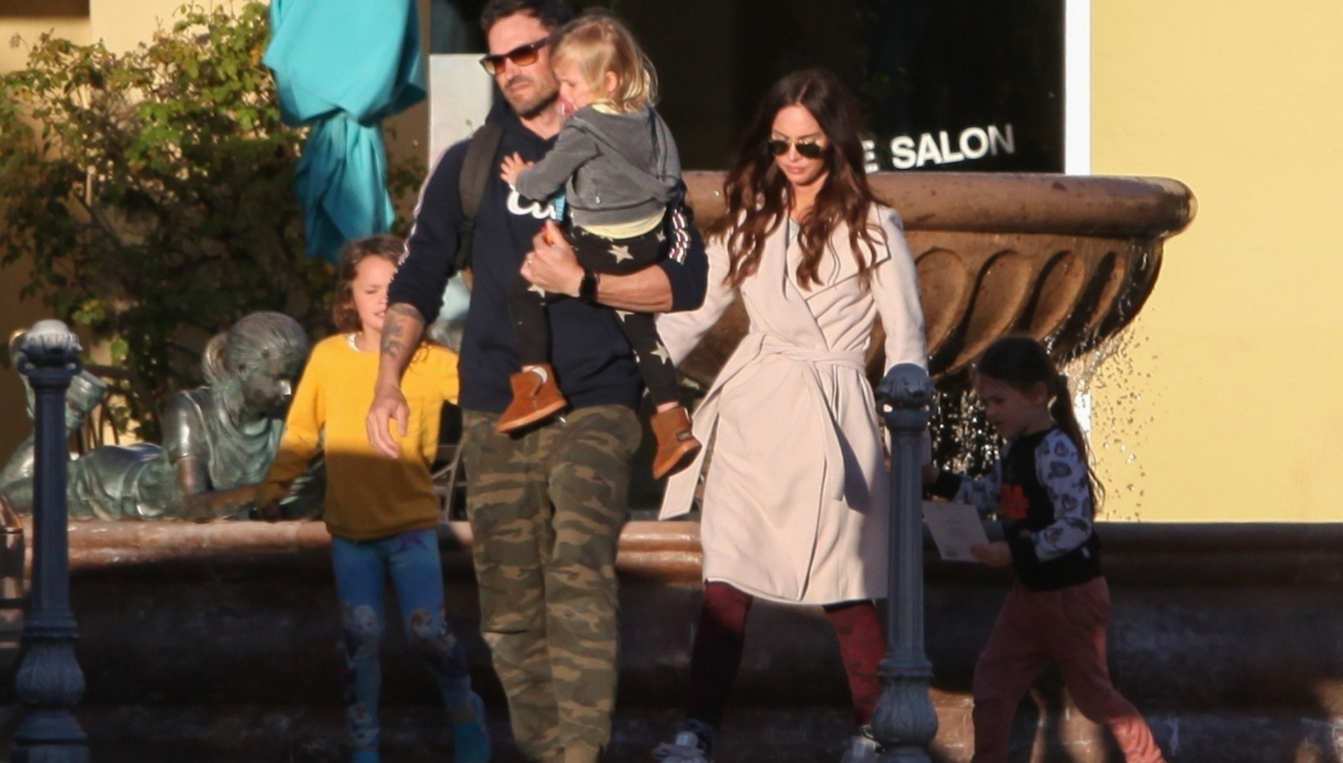 Megan Fox z rodziną