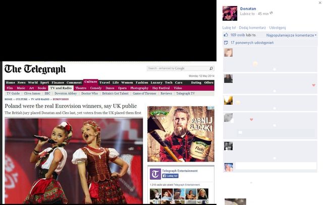 Zachodnie media piszą o skandalu z smsami w czasie Eurowizji