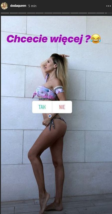 Doda chwali się zgrabną figurą w bikini Doda chwali się zgrabną figurą w bikini