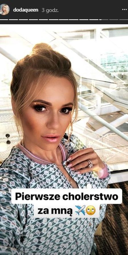 Doda z Emilem wylądowali w Cannes (Instagram) Doda z Emilem wylądowali w Cannes (Instagram)