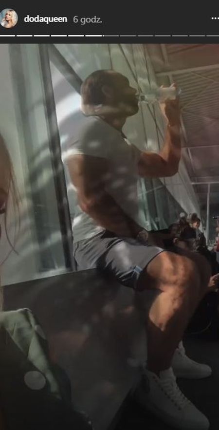 Doda z Emilem wylądowali w Cannes (Instagram) Doda z Emilem wylądowali w Cannes (Instagram)