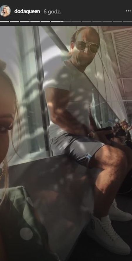Doda z Emilem wylądowali w Cannes (Instagram) Doda z Emilem wylądowali w Cannes (Instagram)