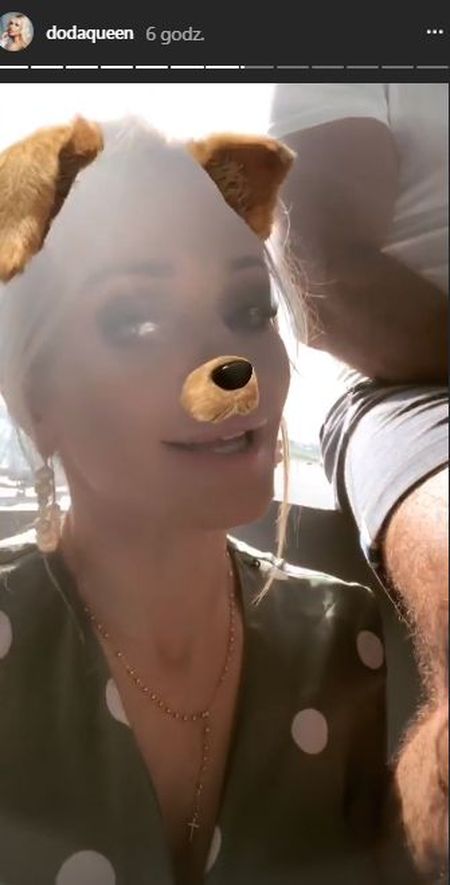 Doda z Emilem wylądowali w Cannes (Instagram) Doda z Emilem wylądowali w Cannes (Instagram)