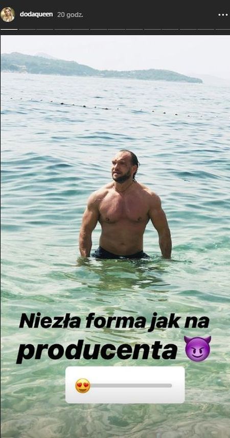 Doda chwali się zgrabną figurą w bikini Doda chwali się zgrabną figurą w bikini