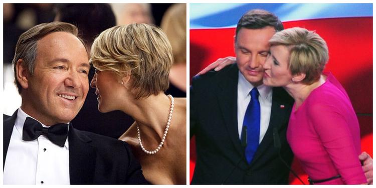 Agata Duda i Claire Underwood - Wróblewska ocenia inspirację