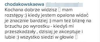 Ewa Chodakowska ma ROZSTĘPY! (Instagram)