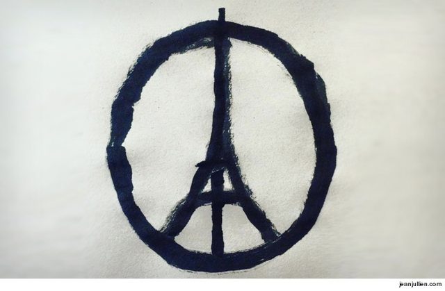 Skąd się wziął ten symbol solidarności z Paryżem?