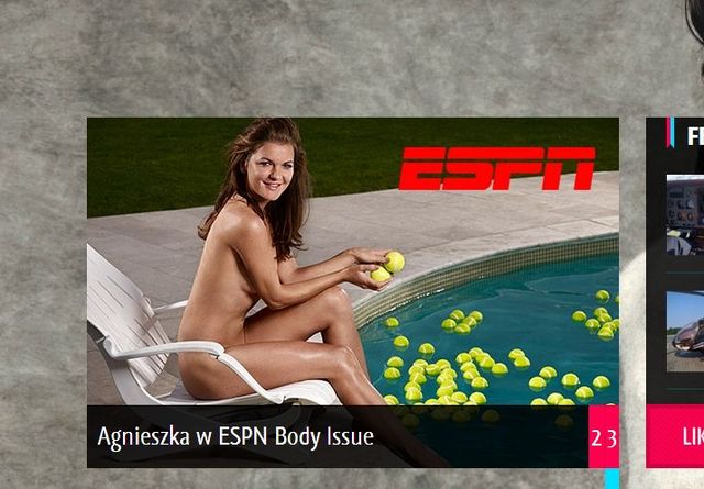 Urszula Radwańska też stanęła przed obiektywem aparatu