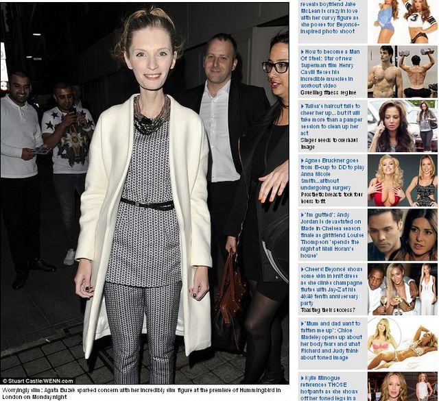 Agata Buzek nabrała nieco ciałka? (FOTO) Agata Buzek nabrała nieco ciałka? (FOTO)