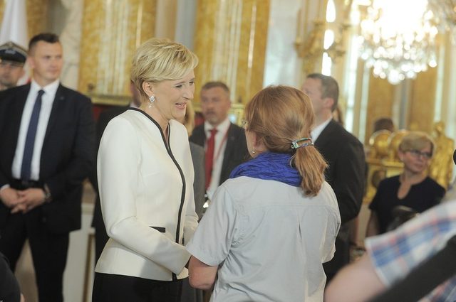 Agata Duda i Claire Underwood - Wróblewska ocenia inspirację