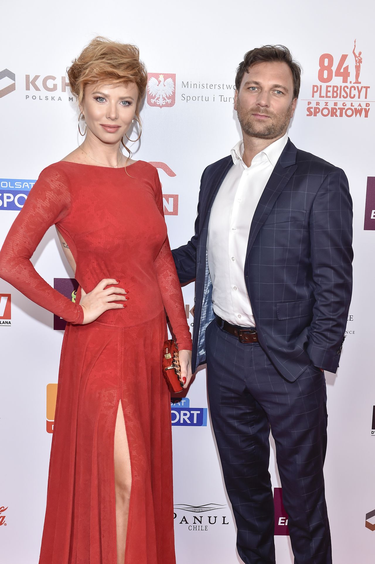 Agata Załęcka z partnerem na Gali Mistrzów Sportu. Poznali się w pociągu! (ZDJĘC