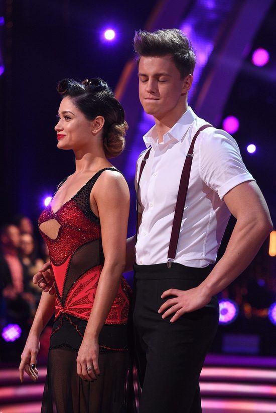 Agnieszka Kaczorowska w sambie z Rafałem Jonkiszem