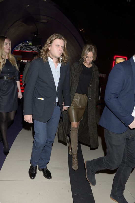 Agnieszka Szulim pierwszy raz na salonach z milionerem FOTO Agnieszka Szulim pierwszy raz na salonach z milionerem FOTO