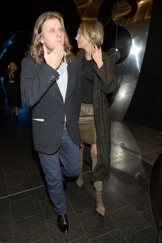 Agnieszka Szulim pierwszy raz na salonach z milionerem FOTO Agnieszka Szulim pierwszy raz na salonach z milionerem FOTO