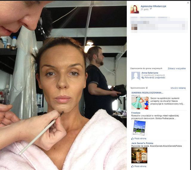 Poznalibyście Agnieszkę Włodarczyk bez makijażu? (FOTO)