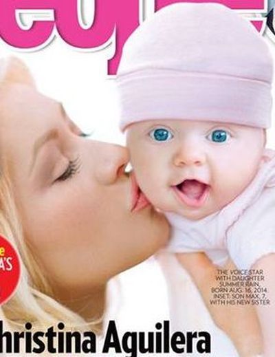 Christina Aguilera pokazała córeczkę na okładce People FOTO Christina Aguilera pokazała córeczkę na okładce People FOTO