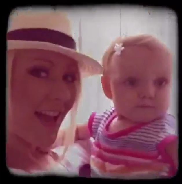 Christina Aguilera pokazała słodkie video z córeczką (Insta)