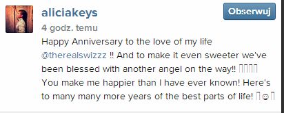 Alicia Keys jest w ciąży! (FOTO)