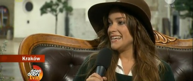 Jesienna Alicja Bachleda-Curuś w Krakowie (FOTO)