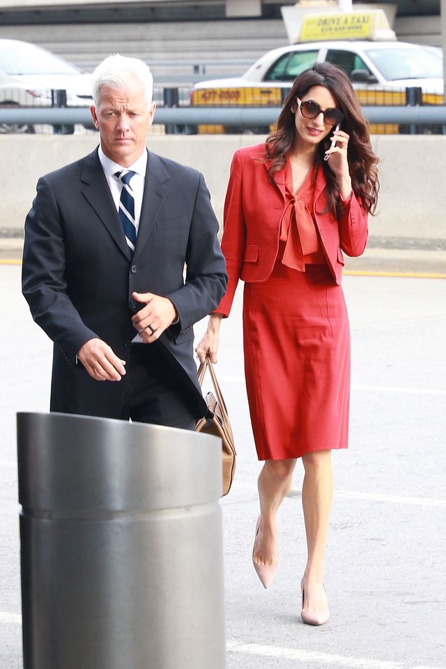 Amal Clooney wróciła do pracy w wielkim stylu (ZDJĘCIA) Amal Clooney wróciła do pracy w wielkim stylu (ZDJĘCIA)