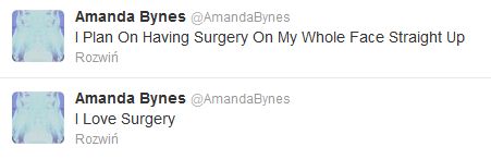 Amanda Bynes planuje zoperować całą twarz (FOTO)