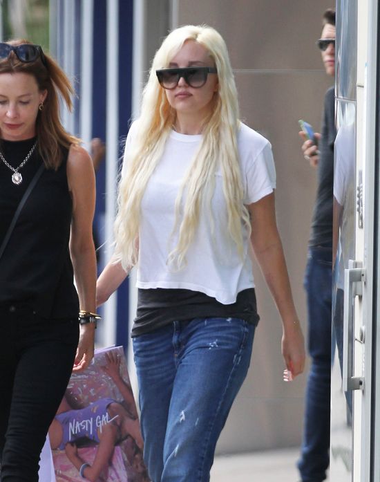Amanda Bynes zapłakała, gdy spojrzała w lustro (FOTO)