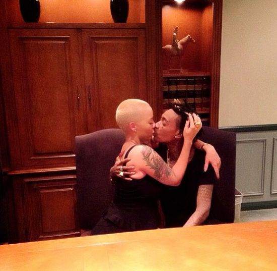 Wiz Khalifa i Amber Rose wzięli ślub! (FOTO)