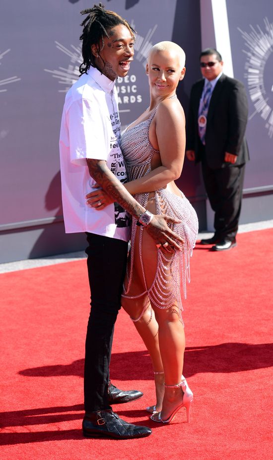 Prawie naga Amber Rose na MTV VMA 2014 (FOTO)