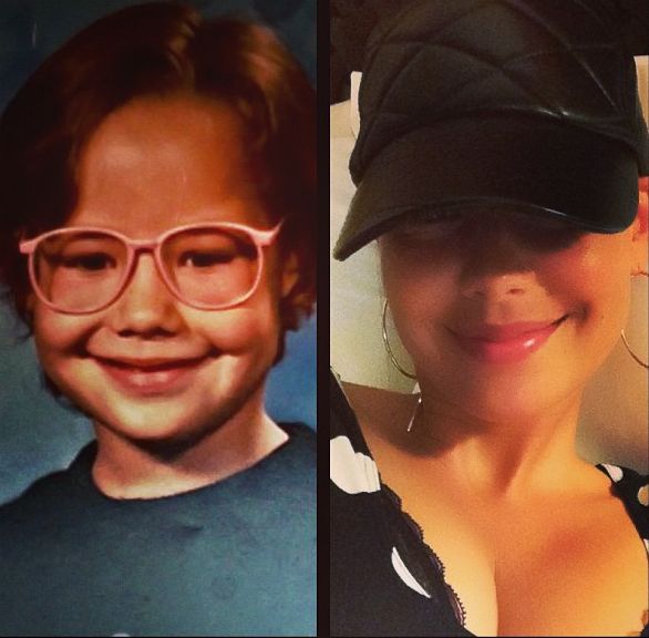 Ta gwiazda była kiedyś taka słodka (FOTO)