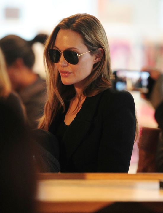 Angelina Jolie z dziećmi na zakupach (FOTO)