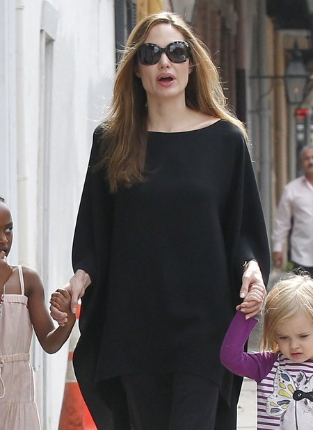 Angelina Jolie zabroniła dzieciom słuchać Rihanny