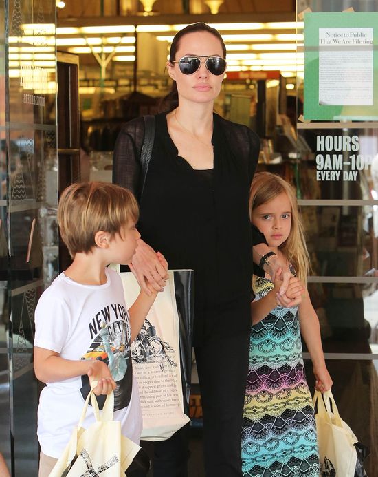 Brad Pitt zagroził Angelinie, że odejdzie z dziećmi!