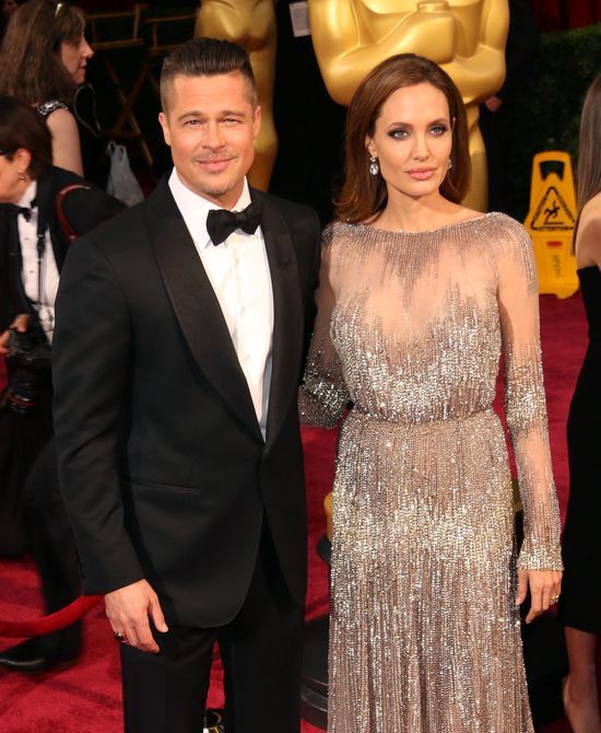 Brad Pitt i Angelina Jolie na rozdaniu Oscarów (FOTO) Brad Pitt i Angelina Jolie na rozdaniu Oscarów (FOTO)