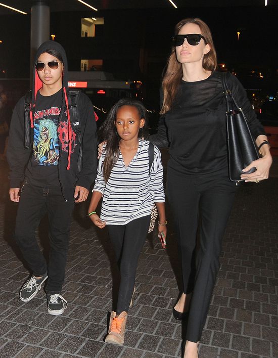 Maddox i Zahara - ależ oni wrośli! (FOTO) Maddox i Zahara - ależ oni wrośli! (FOTO)