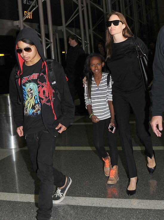 Maddox i Zahara - ależ oni wrośli! (FOTO) Maddox i Zahara - ależ oni wrośli! (FOTO)