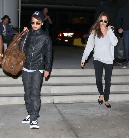 Syn Angeliny Jolie bardziej stylowy od niej? (FOTO) Syn Angeliny Jolie bardziej stylowy od niej? (FOTO)