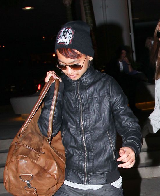 Syn Angeliny Jolie bardziej stylowy od niej? (FOTO) Syn Angeliny Jolie bardziej stylowy od niej? (FOTO)