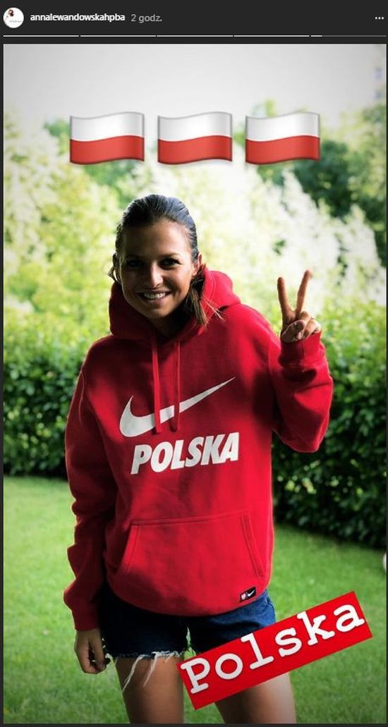 Anna Lewandowska nie poleciała do kazania kibicować polskiej drużynie