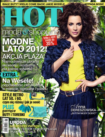 Dereszowska: Wiem, że się garbię, nie mam łabędziej szyi