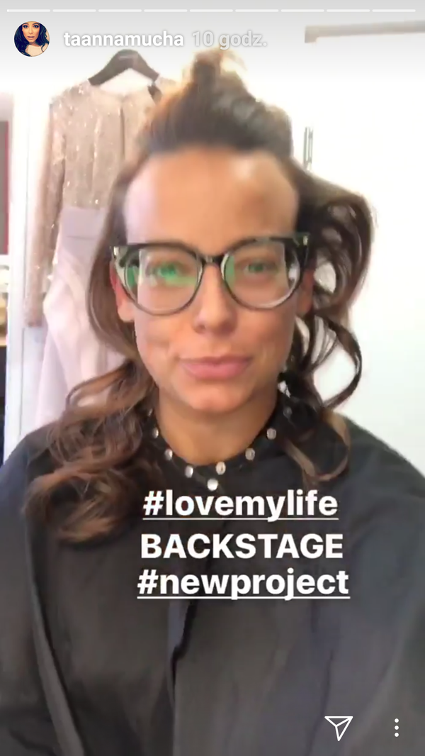 Anna Mucha: Chwilowo nie mogę nosić szkieł kontaktowych (Instagram) Anna Mucha: Chwilowo nie mogę nosić szkieł kontaktowych (Instagram)