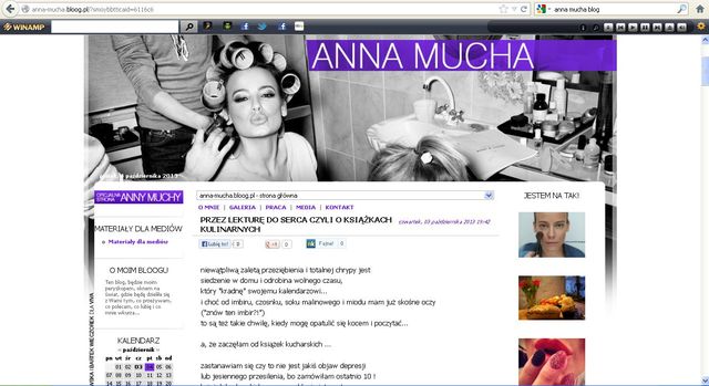 Annę Muchę dopadła jesienna depresja?