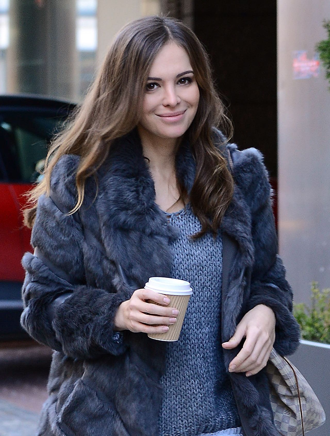 Anna Wendzikowska pokazała fragment buzi córeczki i zdjęcie z pracy Anna Wendzikowska pokazała fragment buzi córeczki i zdjęcie z pracy