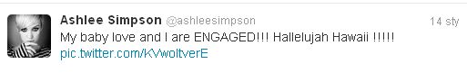 Ashlee Simpson zaręczona!