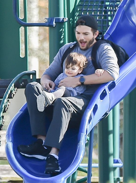 Ashton Kutcher jest najfajniejszym ojcem w Hollywood?