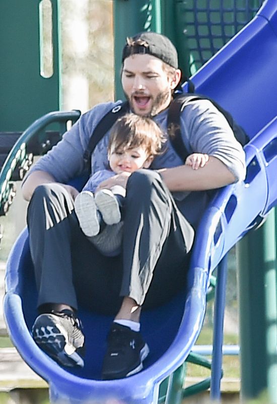 Ashton Kutcher jest najfajniejszym ojcem w Hollywood?