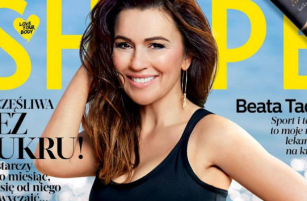 Beata Tadla w SHAPE o swojej diecie: Nie jem mięsa, białej mąki
