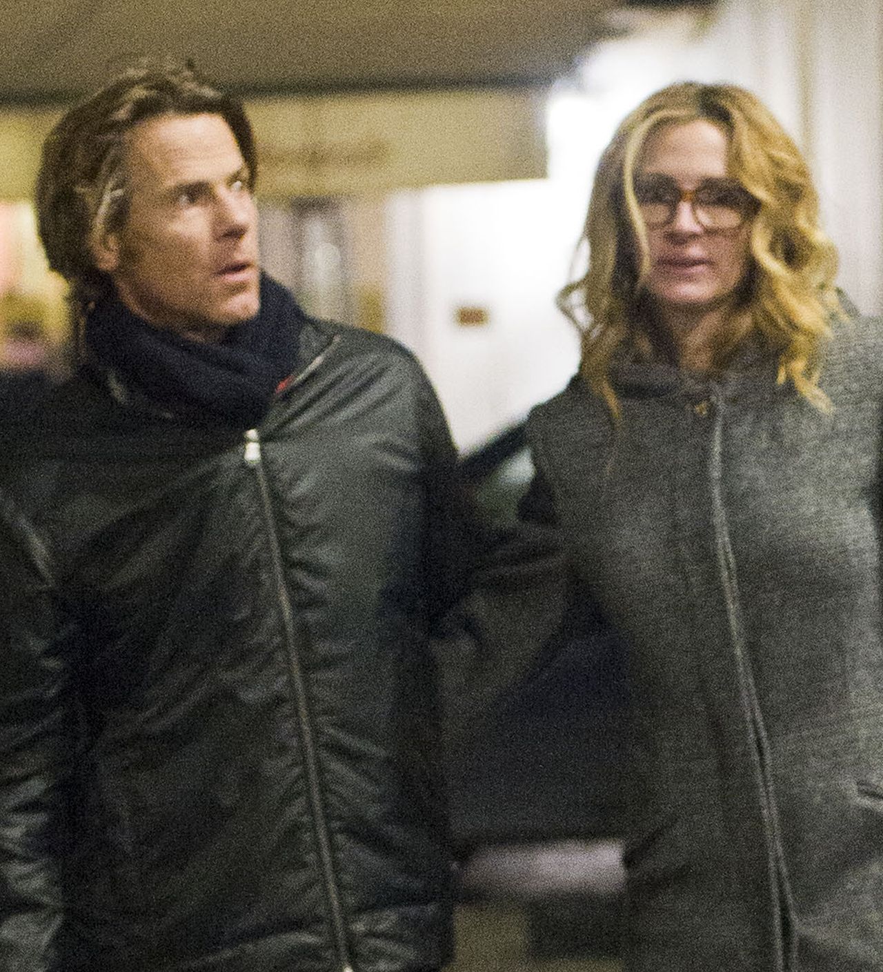 Julia Roberts z mężem na romantycznym spacerze w Rzymie Julia Roberts z mężem na romantycznym spacerze w Rzymie