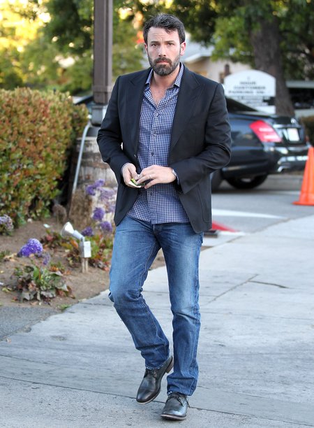 Ben Affleck - seksowny tatuś (FOTO)