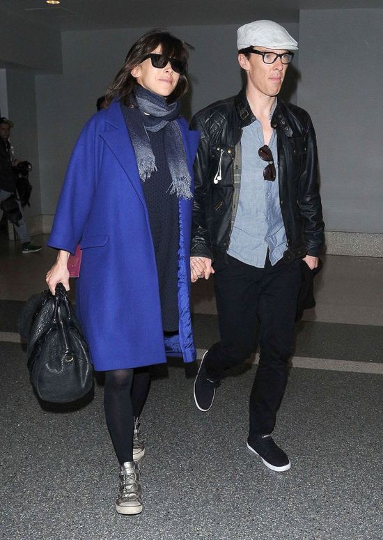 Benedict Cumberbatch przyłapany z ciężarną dziewczyną (FOTO) Benedict Cumberbatch przyłapany z ciężarną dziewczyną (FOTO)